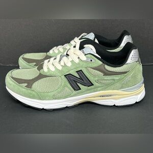 JJJJound x New Balance 990 V3 Made In USA Olive - Size 10 - M990JD3